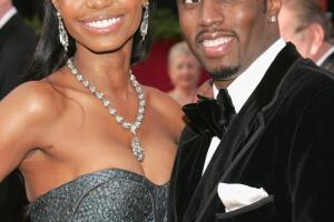 Kim Porter y Sean 'Diddy' Combs