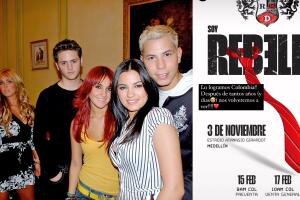 RBD anunció así un concierto en Colombia. 