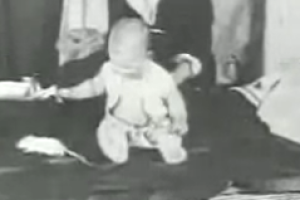 Imagen del experimento del pequeño Albert