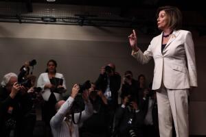 Speaker Pelosi Addresses The Media In Weekly Press Conference