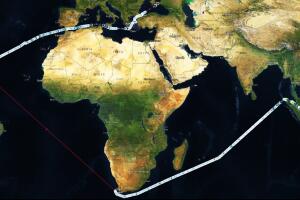 The route of the Sierra