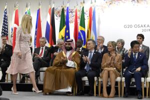 Ivanka Trump, Mohammed bin Salman, Mauricio Macri, Queen Maxima, Shinzo Abe