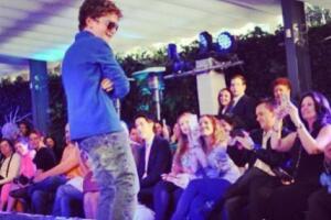 Erika Buenfil y su hijo Nicolás