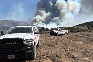 Incendio en Eureka, Utah