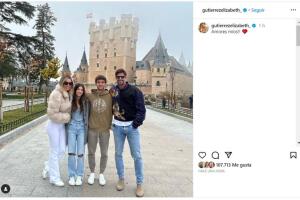 Elizabeth Gutiérrez mostró que está con William Levy y los hijos que comparten, Christopher y Kailey.