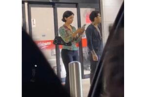 Ángela Agular y Christian Nodal