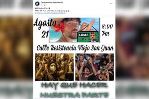 Puerto Rico LUMA Energy renuncia gobernador Pedro Pierluisi cacerolazo Bad Bunny