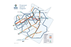 Mapa de expansión del transporte público en el condado Gwinnett