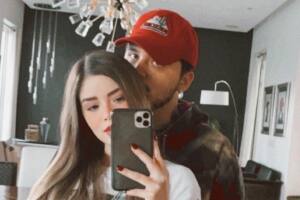 María Fernanda Guzmán y Christian Nodal.