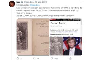 Teoría conspirativa: Donald Trump es un viajero del tiempo