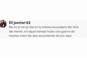 Usuarios de TikTok comentan acerca del joven que asegura ser el niño sorprendido del meme 4.jpg