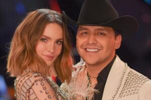 Belinda aparece en Instagram con Cuatro, el 'perrhijo' que le regaló Christian Nodal