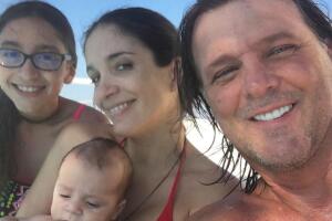 René Strickler y su hijo Ian