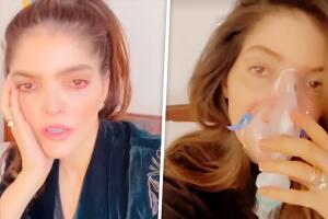 Ana Bárbara ha reportado que no se siente tan mal de salud ante el diagnóstico positivo de covid-19.