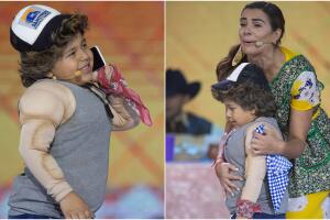 Sael y Cecilia Galliano en el primer show de Mi Famoso y Yo