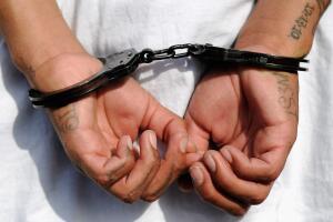 Pandillero arrestado