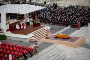The Funeral Of Pope Emeritus Benedict XVI Takes Place In St Peter's Basilica