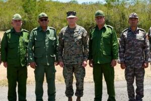 Ejército sur de EEUU y militares cubanos