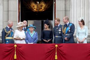 Members Of The Royal Family Attend Events To Mark The Centenary Of The RAF