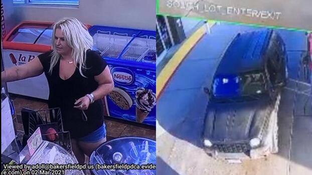 Policía de Bakersfield busca a mujer que se fugó de la escena de un accidente