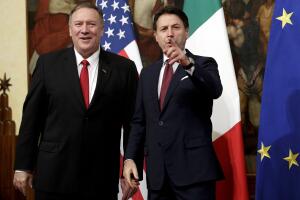 Italy United States Pompeo