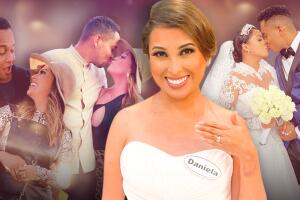 En fotos: la historia de amor de Daniela y Darwin de Enamorándonos