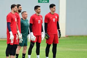 Jugadores de la Selección de Irán