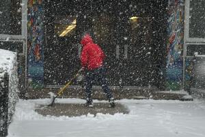 Blancos paisajes en Chicago durante la primera nevada del año: mira aquí las mejores fotografías 