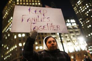 Protestors Rally In Support Of Immigrants In New York City