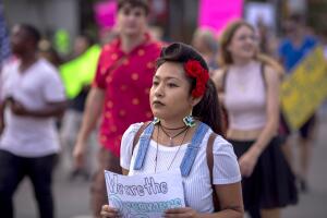 Thousands Join "Defend DACA" March In Los Angeles