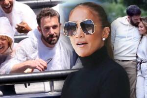 Así respondió JLo cuando le preguntaron si con Ben Affleck está "más feliz" 
