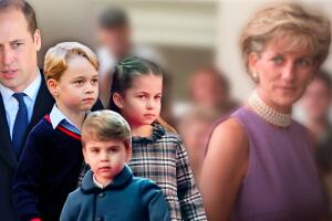"Papá te extraña": los hijos del príncipe William le escriben a Lady Di en el Día de la Madre
