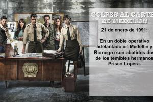 Descubre los Golpes al Cartel de Medellín    