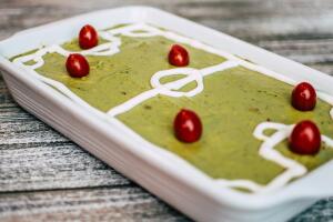 Guacamole con crema ácida