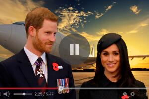 El príncipe Harry y la actriz Meghan Markle