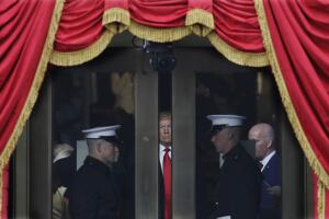 Inauguration Trump puerta
