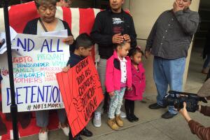 Proinmigrantes en Chicago