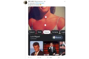 Reacciones a la mujer que se parece a Luis Miguel