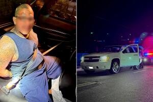  Huye de la policía, pero se detiene para besar a su novia antes de entregarse