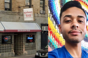 De derecha a izquierda, Richards Bar y Kenneth Paterimos, 23 