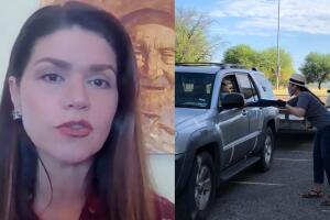 La alcaldesa de Tucson, Regina Romero. 