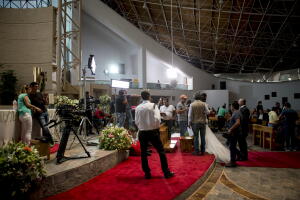Detrás de cámaras boda Maia y Federico