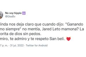 Memes Jared Leto y Belinda