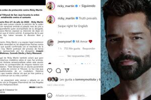 Este es parte del comunicado que emitió Ricky Martin tras el cierre del caso en su contra.