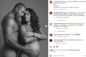 Claudia Martin y Carlos Saíd anuncian embarazo
