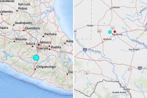 temblores Texas Ciudad de México