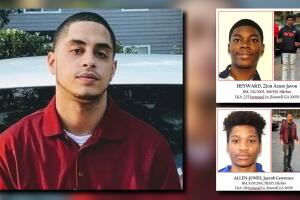 Zion Hayward, Jaycob Allen-Jones Victor Lazo