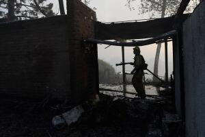 California Wildfires Blackout