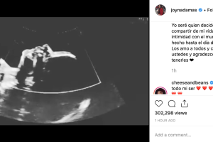 Joy Huerta espera una bebé, mensaje en Instagram abril 16, 2019