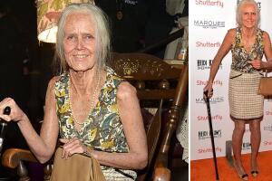 Heidi Klum disfraz ancianita Halloween